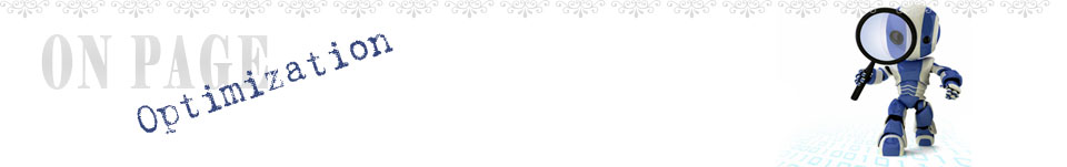 On Page Optimization